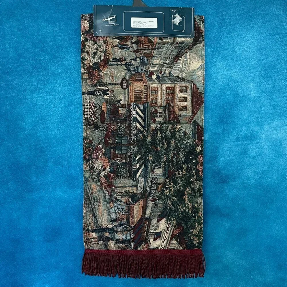 Rue de Paris Tapestry Table Runner,  54
